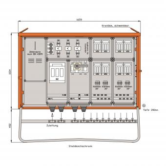 Walther Anschlussschrank 173kVA   WA0044 