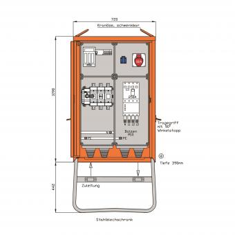 Walther Verteilerschrank 173kVA WV0642R1 
