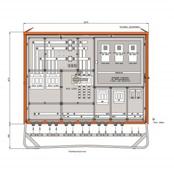 Walther Anschlussschrank 436kVA   WA0060 