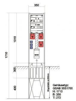GSAB Festplatzvert.     35S1700FP232163S 