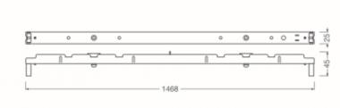 LEDV LINEAR MAGNETIC BATTEN 1468mm 