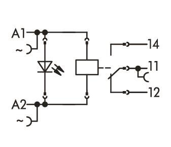 WAGO 788-508 Relaismodul, 
