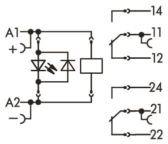 WAGO 788-312 Relaismodul, 