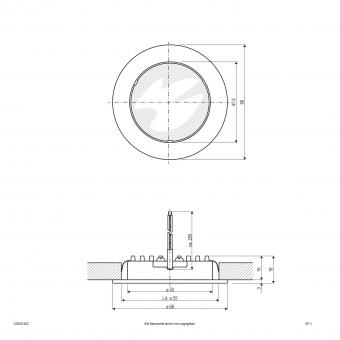 EVN LED Deckeneinbau -rund     L55031402 