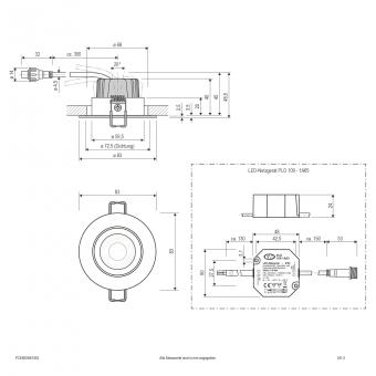 EVN Einbaustr Edelstahl V4A PCE650N61002 