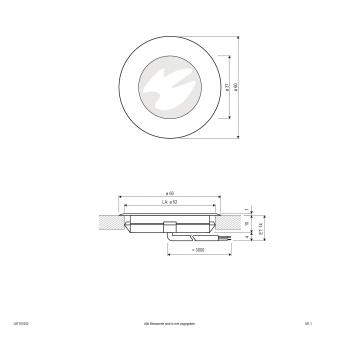 EVN LED Bodeneinbau -rund -    L67101002 