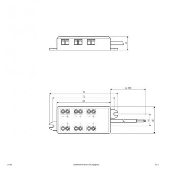 EVN 6-Fach Verteiler              L01006 