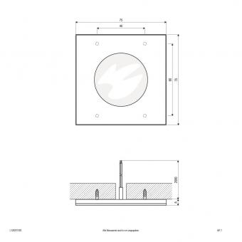 EVN LED Ein-/Anbauleuchte     L124251302 