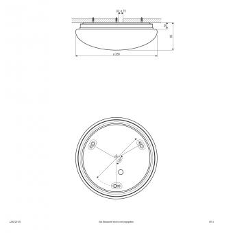 EVN LED Anbauleuchte -rund -  L280120125 