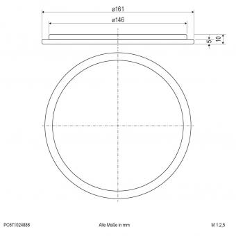 EVN Abdeckglas matt für      PC671024888 