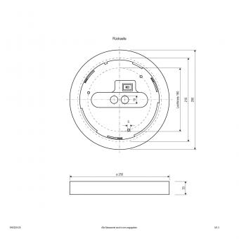 EVN LED Anbaupanel -rund -     PAR250125 