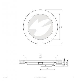 EVN LED Bodeneinbau -rund -    L67101502 