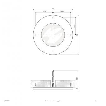 EVN LED Ein-/Anbauleuchte     L120250102 