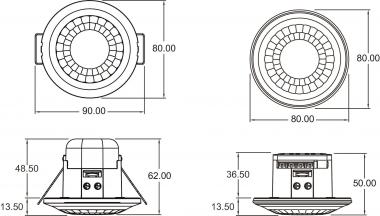 Theben     LUXA 103 S360-100-12 DE-UP WH 