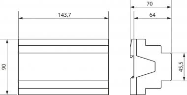 THEB KNX Jalousieaktor        JM 8 T KNX 