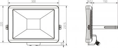 Theben LED-Strahler      theLeda B50L WH 