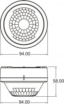 Theben        LUXA 103 S360-100-28 AP WH 