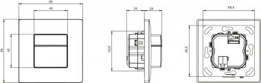 Theben       theMura P180 2.20 KNX UP WH 