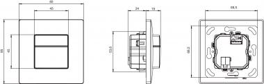Theben            theMura S180 KNX UP WH 