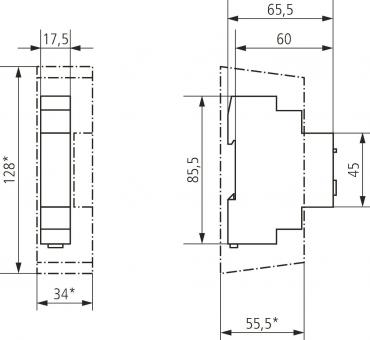 THEB KNX-Dimmbooster DMB 1 T     DMB 1 T 