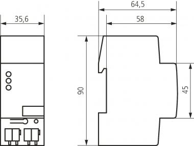 THEB EIB/KNX Linienkoppler S KNX 9070880 
