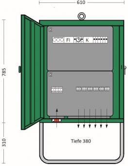 ET Beleuchtvert. schrank 28  V 40/LI/6AB 