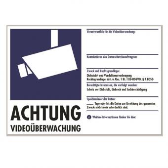 INDEXA Warnaufkleber:Video-      WAK-V51 