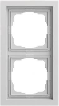 GIRA 021276 Abdeckrahmen 2f Gira F200 