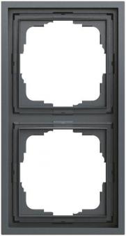 GIRA 021283 Abdeckrahmen 2f Gira F300 