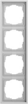 GIRA 021486 Abdeckrahmen 4f Gira F300 