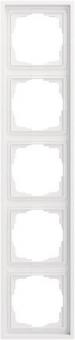 GIRA 021582 Abdeckrahmen 5f Gira F300 