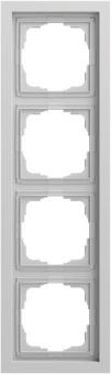 GIRA 021476 Abdeckrahmen 4f Gira F200 