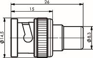 TG Adapter BNC-Stecker       J01008B0839 