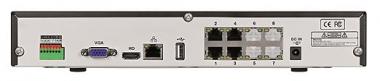 INDEXA NVR m.PoE-Versorgung   NVR404-POE 