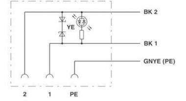 Phoenix 1435263  SAC-3P-10,0-PUR/BI-1L-Z 