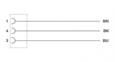 Phoenix 1669628    SAC-3P- 5,0-PUR/M 8FS 