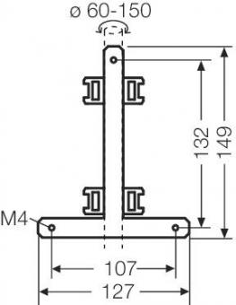 Hensel Mastbefestigung           KV MB 6 
