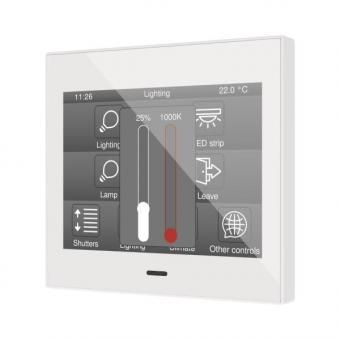 Zennio ZVIZ35V3W Kapazitives Touchpanel 