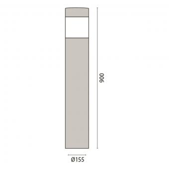 PIL KHA 9/AL-LED CL2 1x15W 3K-  06063596 
