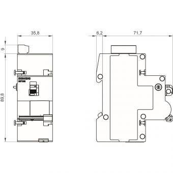 Siemens Fernantrieb basic AC     5ST3054 
