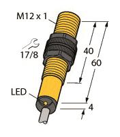 Turck Induktiver Sensor    BI2-S12-AZ31X 