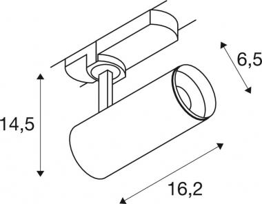 SLV 3  NUMINOS DALI S, 3 Phasen  1004384 