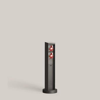 BEGA Anschlusssäule 2x230V grafit  70384 