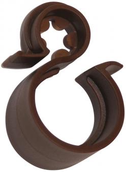 Schnabl SBC H0 braun Baustahlgitter-Clip 