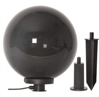 S&H LED-Dekokugel Ø40cm schwarz f. 88197 