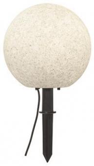 S&H LED-Dekokugel Ø30cm grau f.E27 88202 