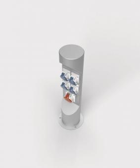 BS Edelstahl rund,2x CEE         ES323-2 