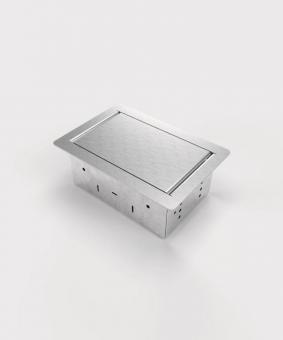 BS Bodensteckdose 3302E 2x     3302E-1-1 