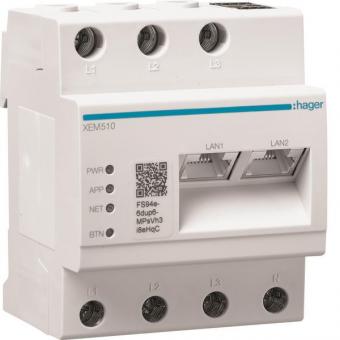 Hager Lastmanager bis 10 LP lokal XEM510 