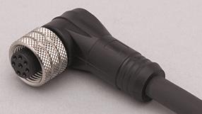 IFM Kabeldose abgewinkelt M12     E12238 